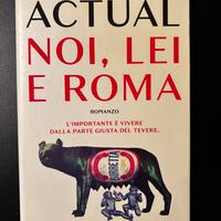 Libro Actual noi, lei e Roma