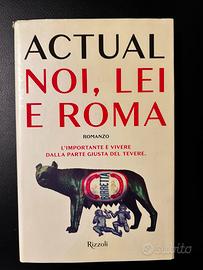 Libro Actual noi, lei e Roma