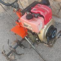 motozappa con accensione a batteria