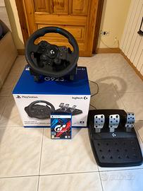 Logitech G923 TrueForce 2023 + Gran Turismo 7 Ps5