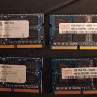 Memoria RAM mac book pro slot da 4GB
