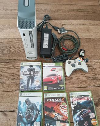 Xbox 360 + giochi + controller