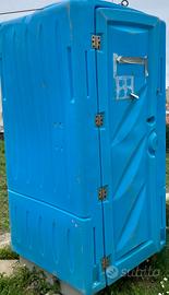 Bagno da cantiere con attacco scarico