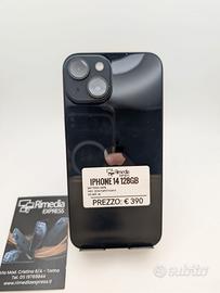 iPhone 14 128GB nero usato garanzia 