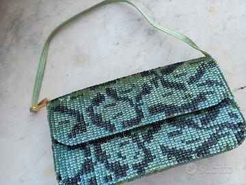 borsa paillettes animalier