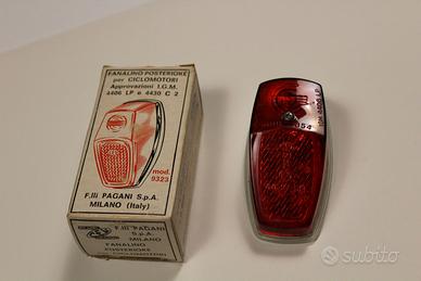 Fanalino posteriore d'epoca CEV 9323 - Nuovo