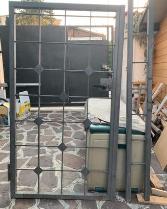 Cancelletto 90 x160 e controbattuta 20x 170