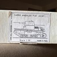 Modellino CRI.EL model carri Ansaldo Fiat L6/40