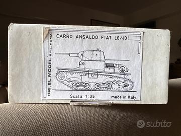 Modellino CRI.EL model carri Ansaldo Fiat L6/40