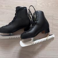 Pattini da ghiaccio Risport - nero tg.40