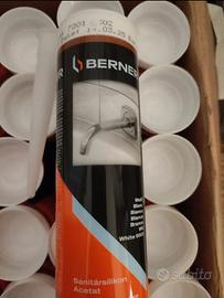 25 pezzi silicone acetico sanitario bianco