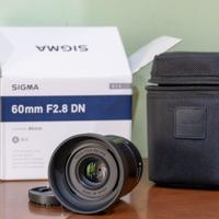 Sigma 60mm F2.8 per Sony E-mount