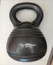 Due kettlebell da 5 kg.