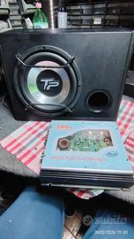 subwoofer 25 cm e amplificatore 