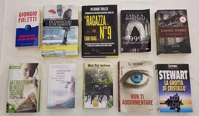 Libri romanzi narrativa e gialli