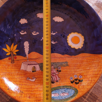 Piatto ceramica Gaspare Cascio