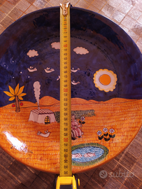 Piatto ceramica Gaspare Cascio