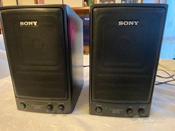Casse acustiche attive Sony mini monitor SRS 170