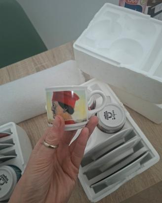 set tazzine opere d'arte