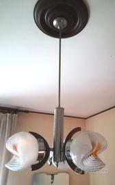 lampadario vetro Murano - Mazzega