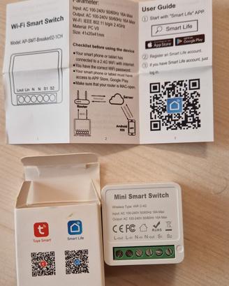 Mini interruttore smart switch 