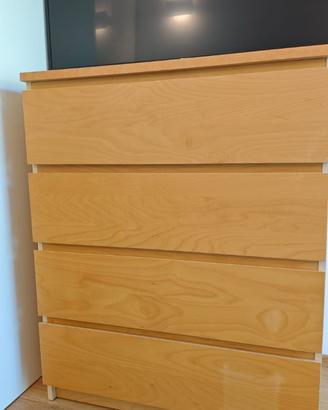 IKEA Malm Cassettiera 4 cassetti