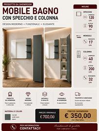 Mobile bagno ex esposizione  showroom