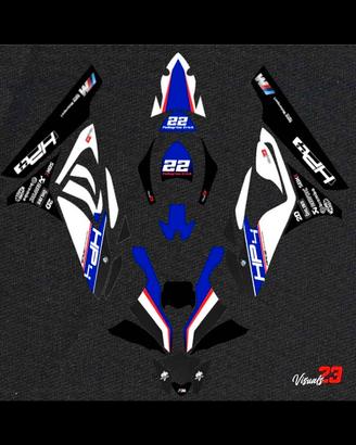 KIT GRAFICHE ADESIVI BMW S1000 RR 08-15/ 15-18 HP4