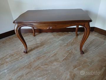 TAVOLINO LEGNO NOCE RETTANGOLARE