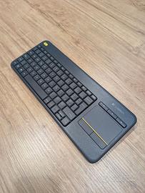 Tastiera Logitech K400 Plus touchpad wireless