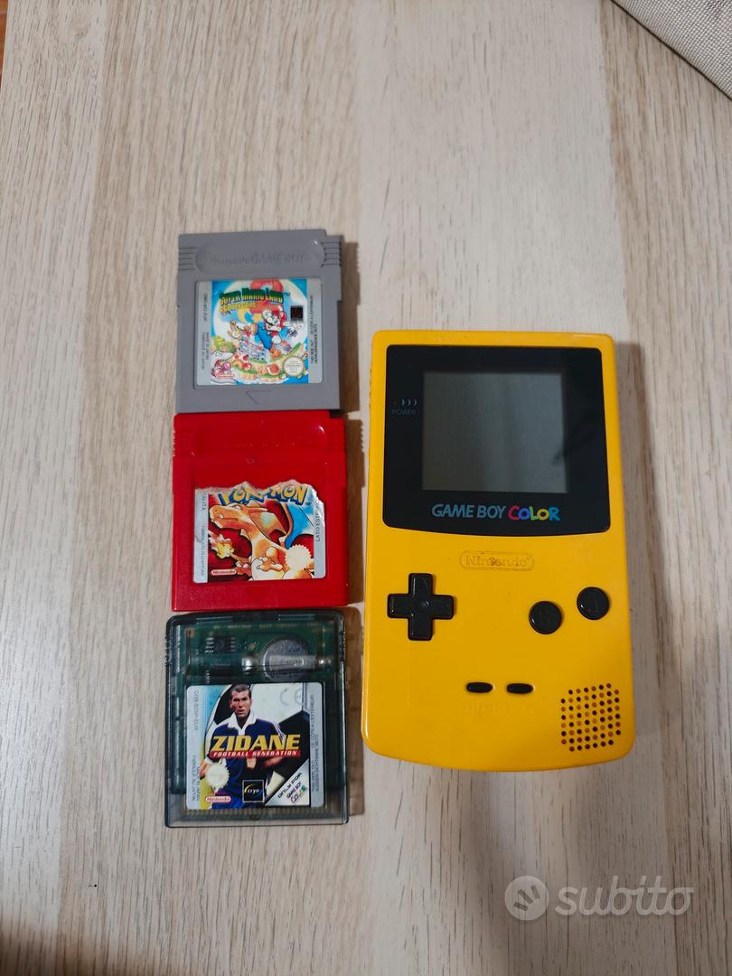 Jeu Vidéo Zidane Football Generation Pour Game Boy Color – Occasion Très Bon état, Collector Football