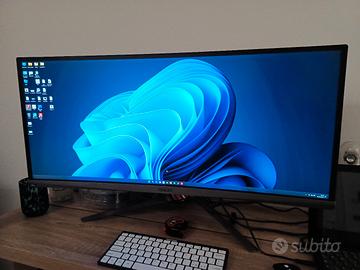 Gaming Monitor ASUS PG348 34" ultrawide curvo