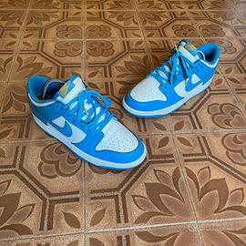 Nike Dunk Low UNC taglia 42.5 condizioni perfette