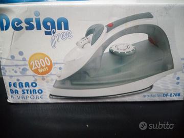 Ferro da stiro a vapore Design free df 2788