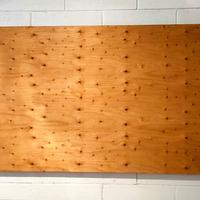 Due piani tavolo in legno massello cm 200 x 100