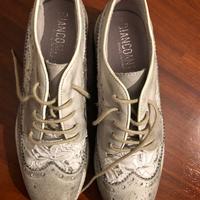 Scarpe bimba marca bianco antico made in italy