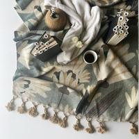 Tappeto floreale salotto