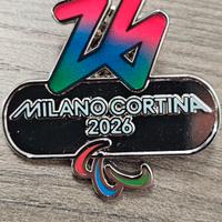 Spilla Paralimpiadi 2026 Milano Cortina