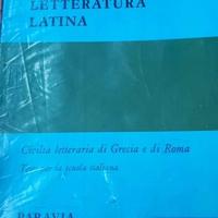 Storia della letteratura Latina - Paravia