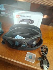 Occhiali sportivi da sole con Action Cam 4K WiFi 