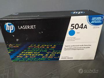Toner HP Laserjet 504A Cyan