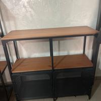 Scaffale nero Fjallbo Ikea