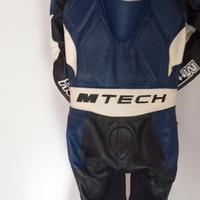 tuta moto uomo intera taglia 48 