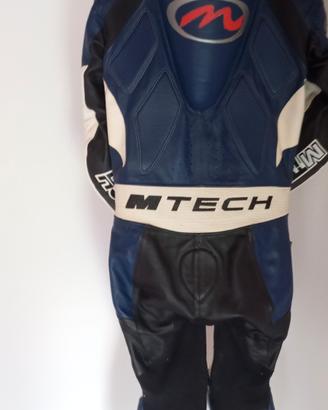 tuta moto uomo intera taglia 48 