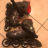 Pattini in linea completi di protezioni