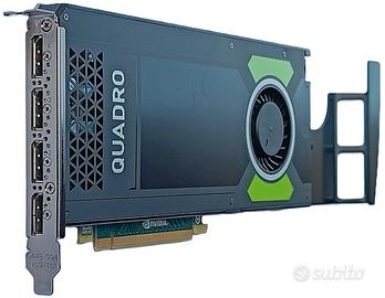 SCHEDA VIDEO NVIDIA QUADRO M4000, 8GB DDR5 256 BIT