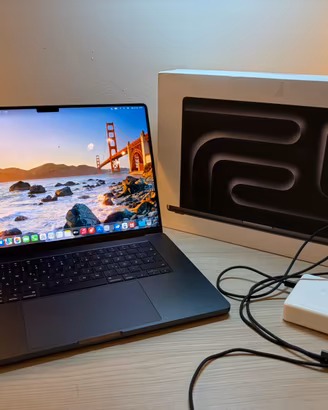 MacBook Pro 16" M3 Pro 18GB RAM 512 GB SSD + Mouse