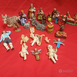 26 pezzi pastori x presepe + omaggio casette