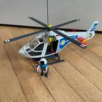 Elicottero della polizia playmobil