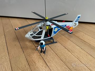 Elicottero della polizia playmobil
